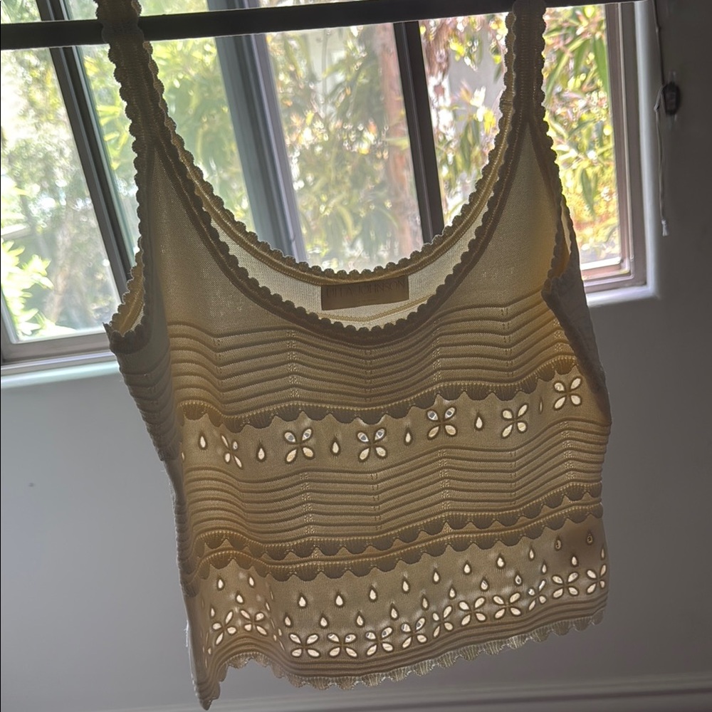 Ulla Johnson Sea Eyelet Camisole